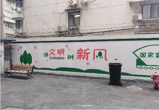 安宁社区墙绘